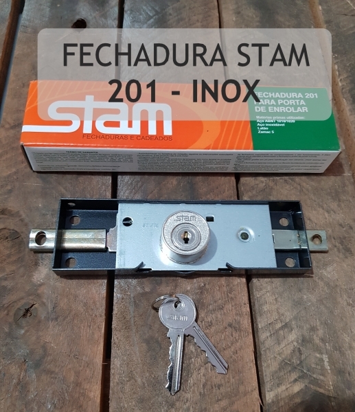 Fechadura Stam - 201 Inox