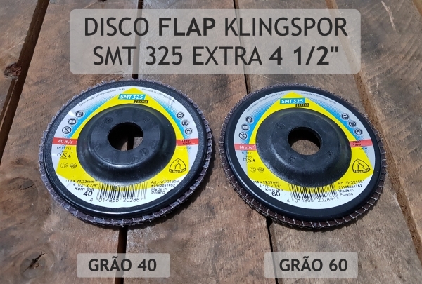 Disco Flap Klingspor SMT 325 Extra - 4 1/2