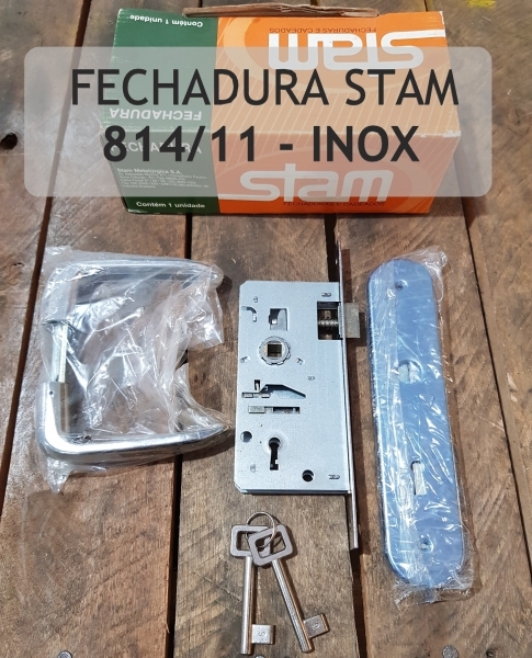 Fechadura Stam - 814/11 Inox