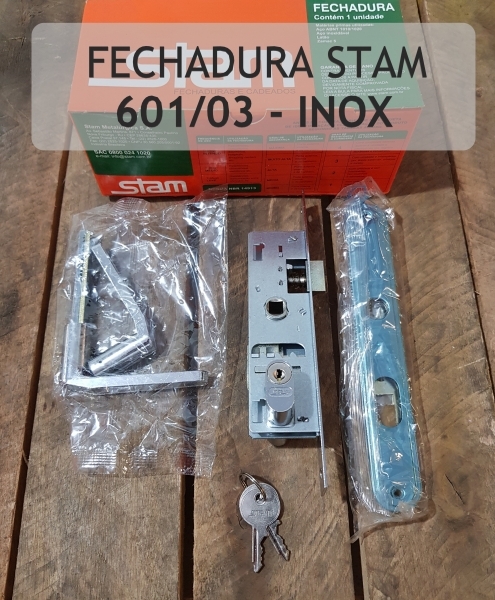 Fechadura Stam - 601/03 Inox