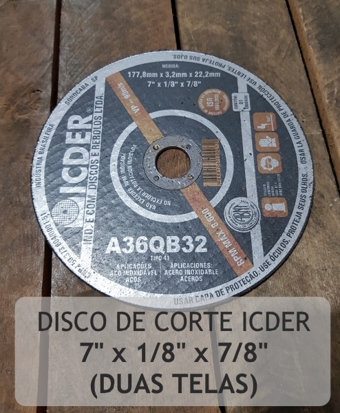Disco de Corte Icder - 7